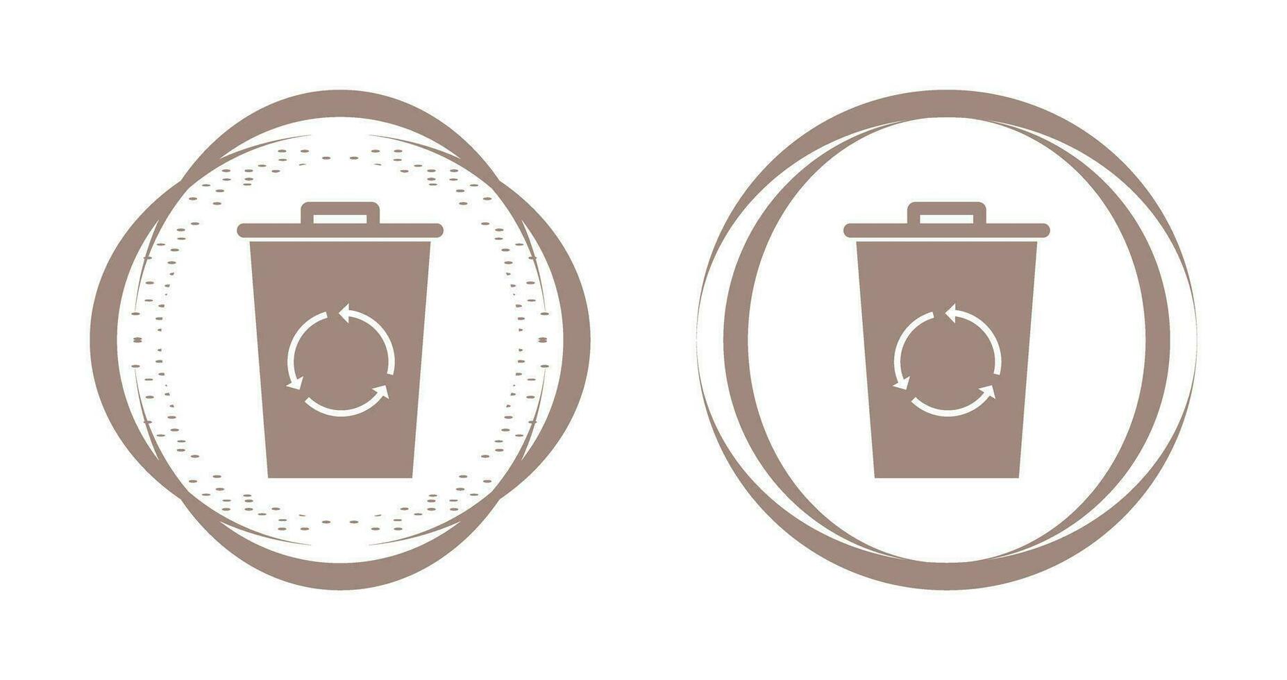 Recycle Bin Vector Icon
