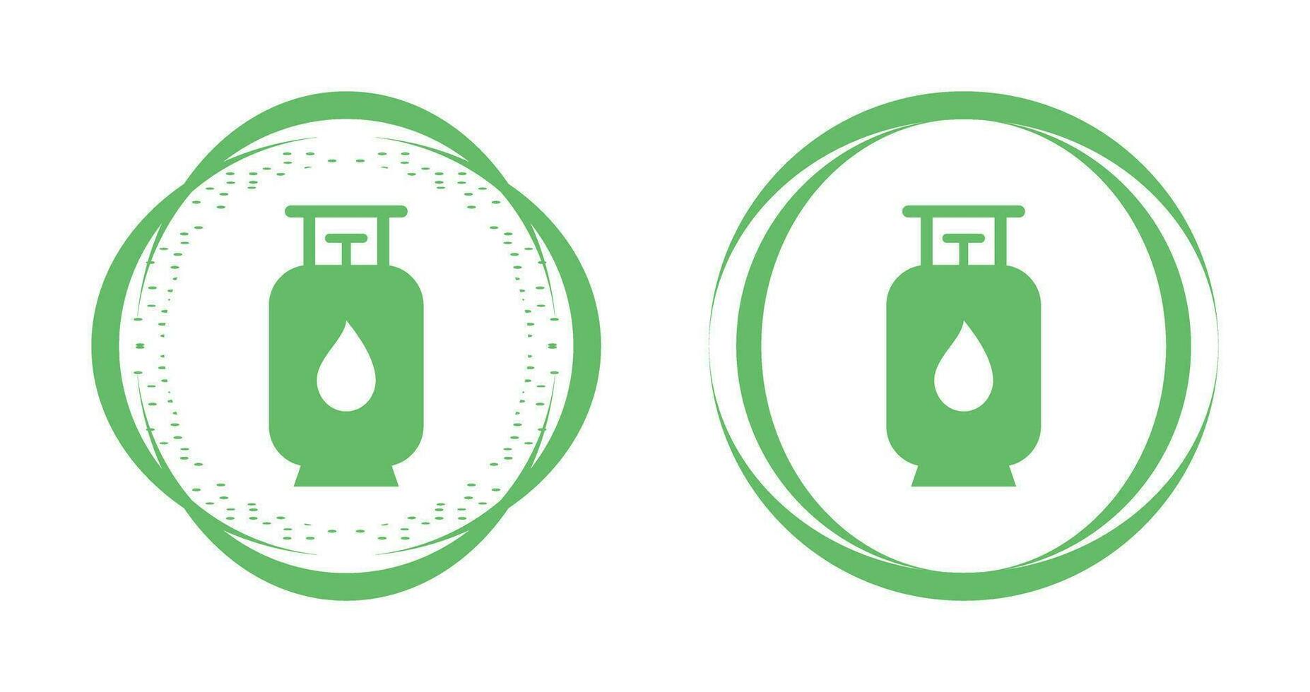 Gas Cylinder Vector Icon