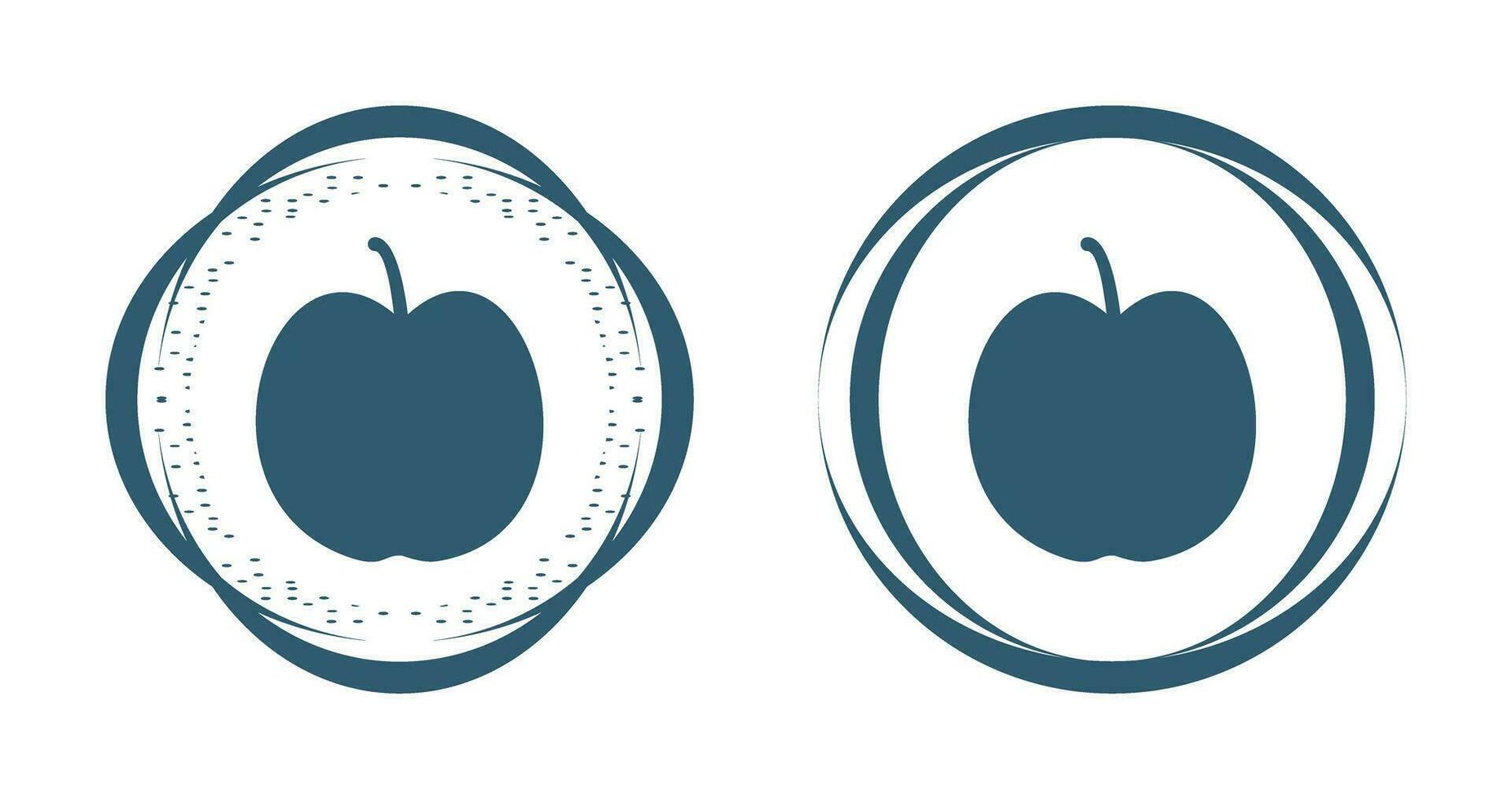 icono de vector de manzana