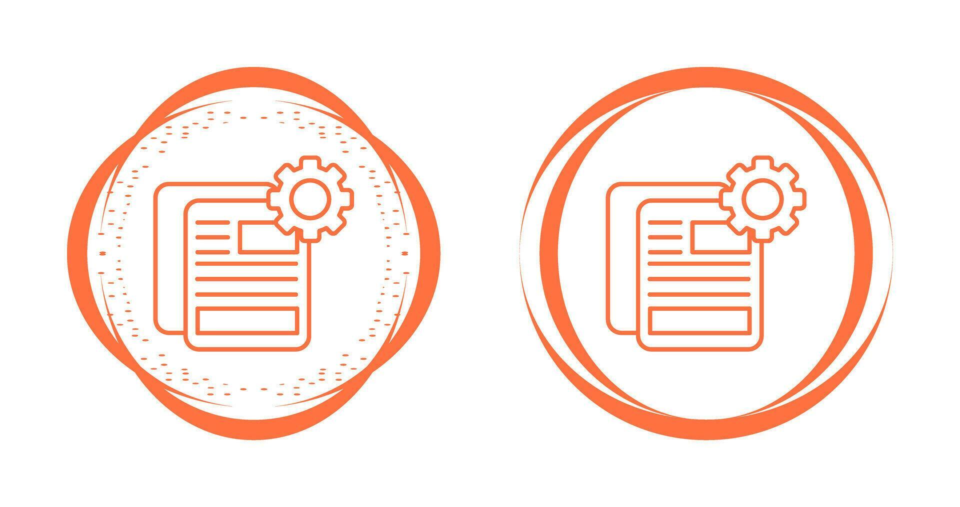 Document Setting Vector Icon 28871162 Vector Art at Vecteezy