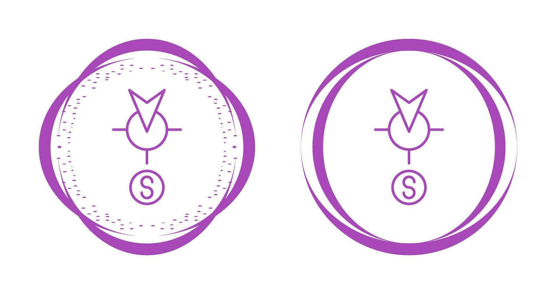 South Vector Icon