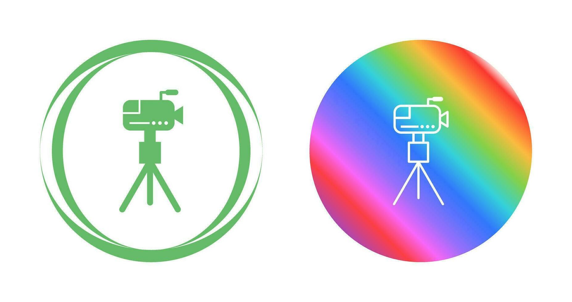News Camera Vector Icon