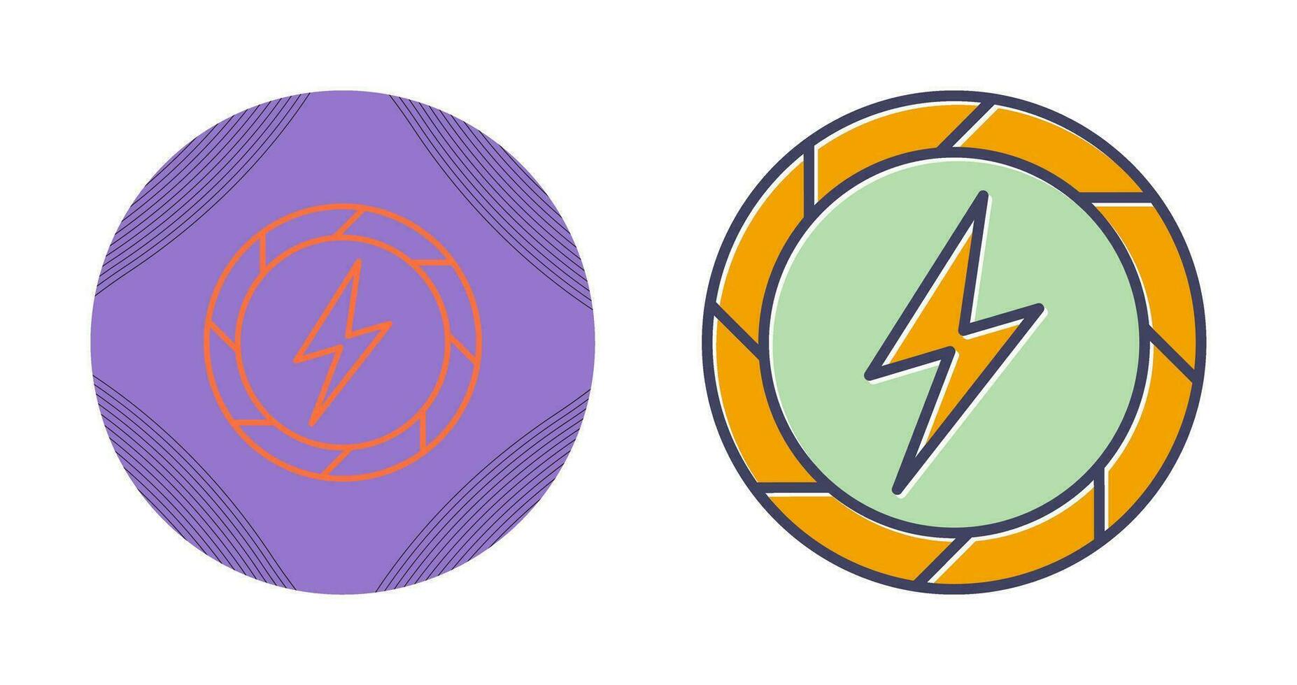 Electric Current Vector Icon