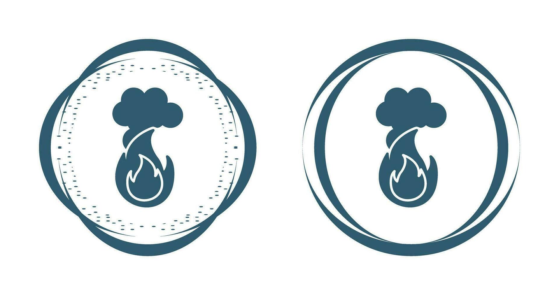 Fire Pollution Vector Icon