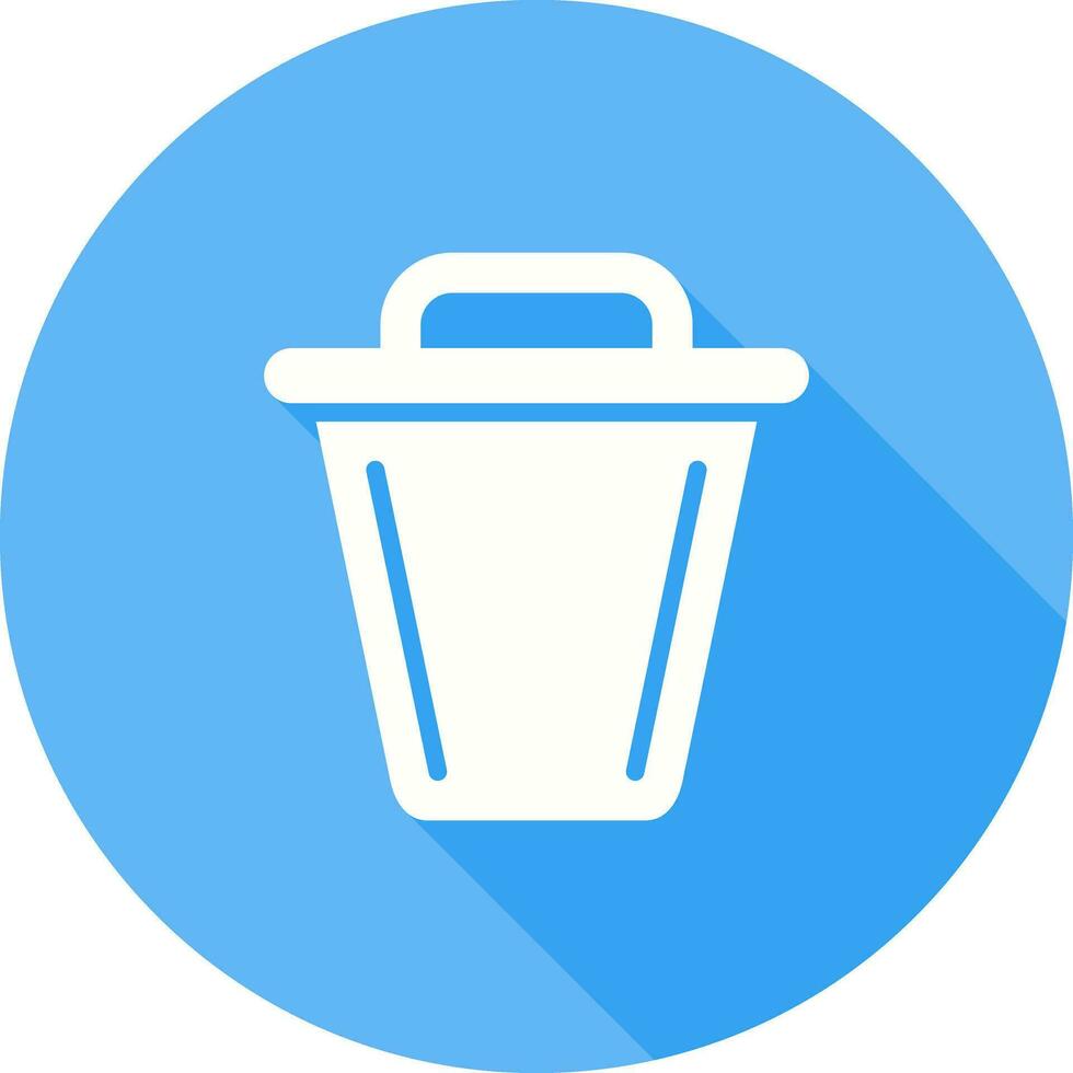 icono de vector de basura