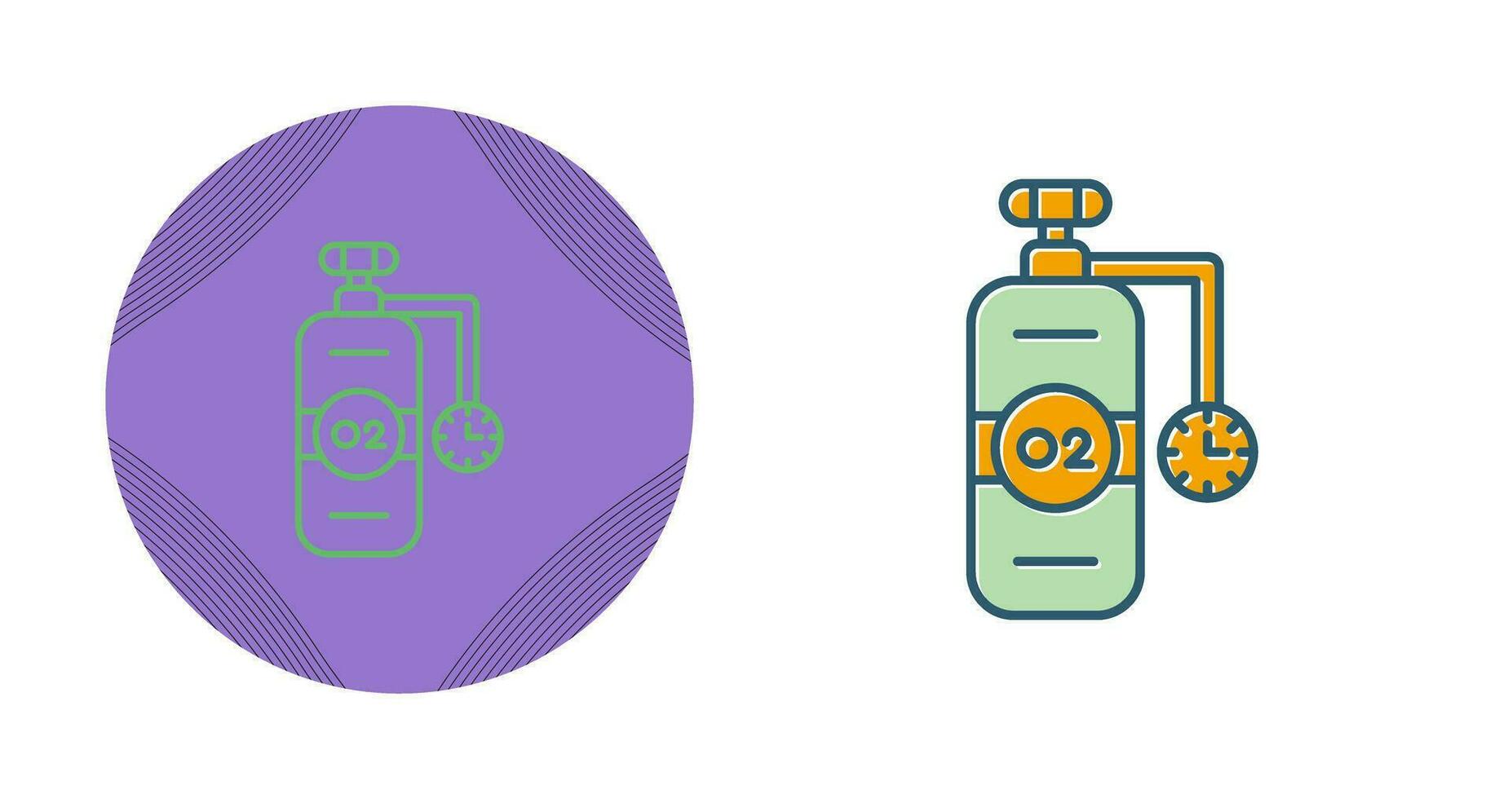 Oxygen Tank Vector Icon