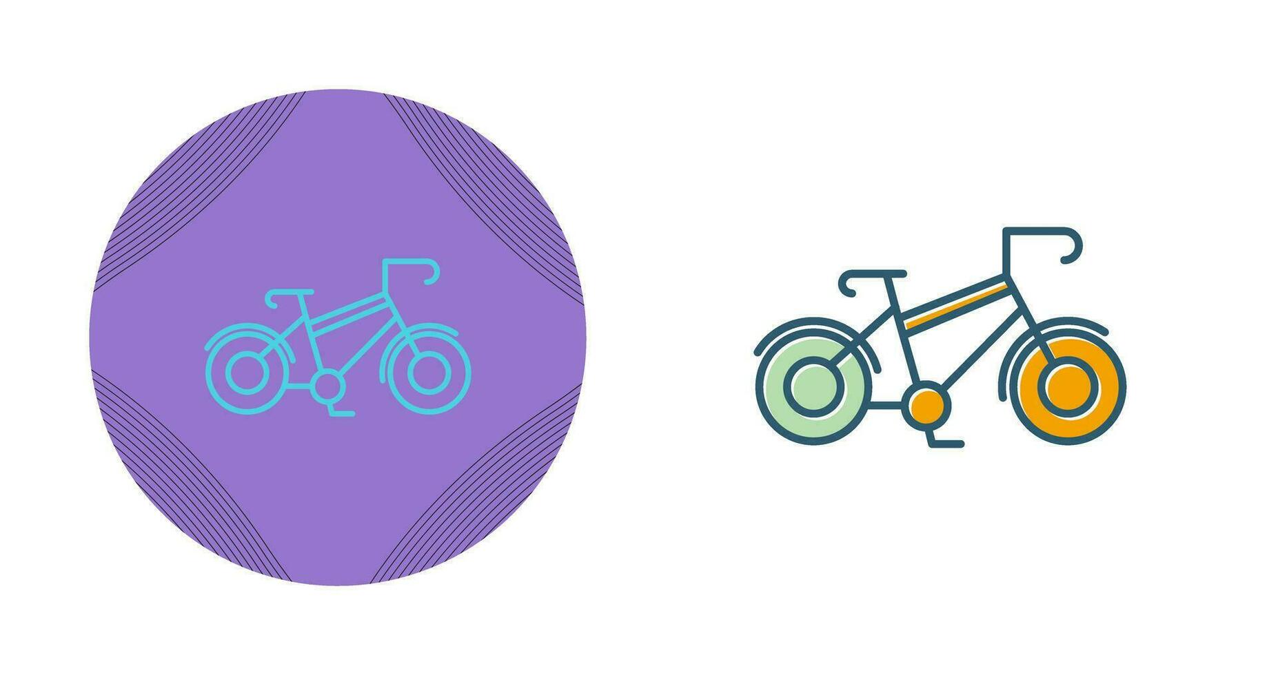 icono de vector de bicicleta