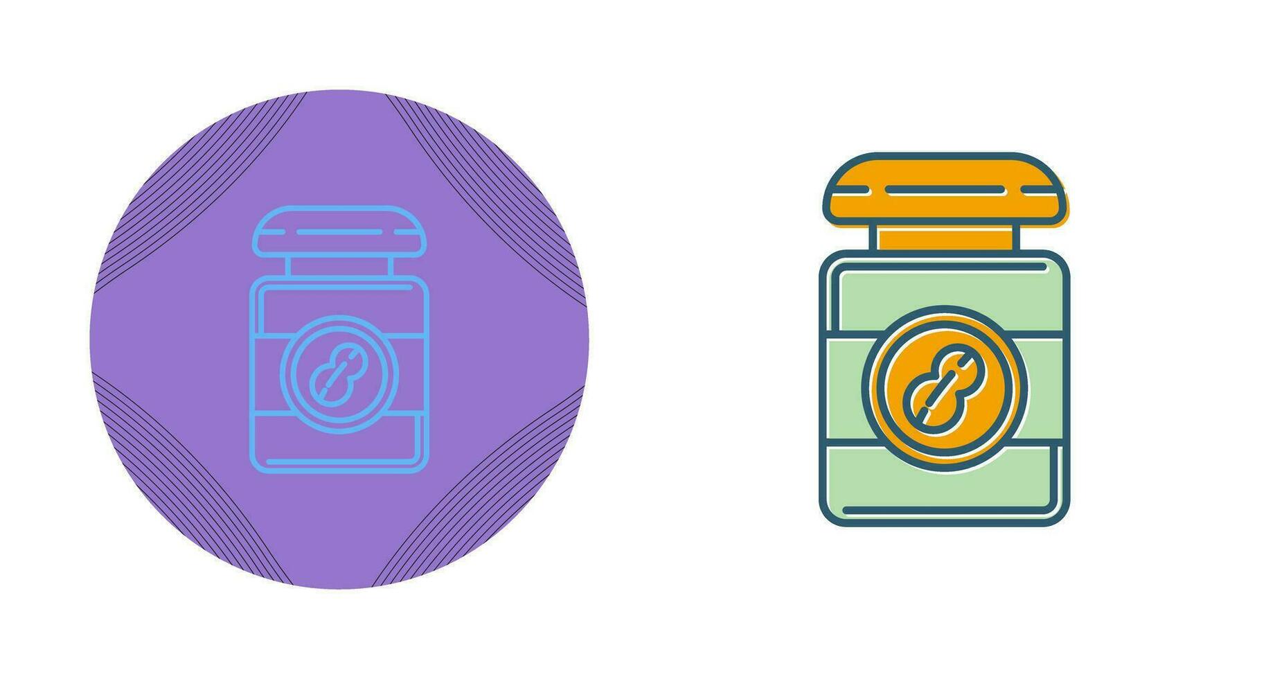 Peanut Butter Vector Icon