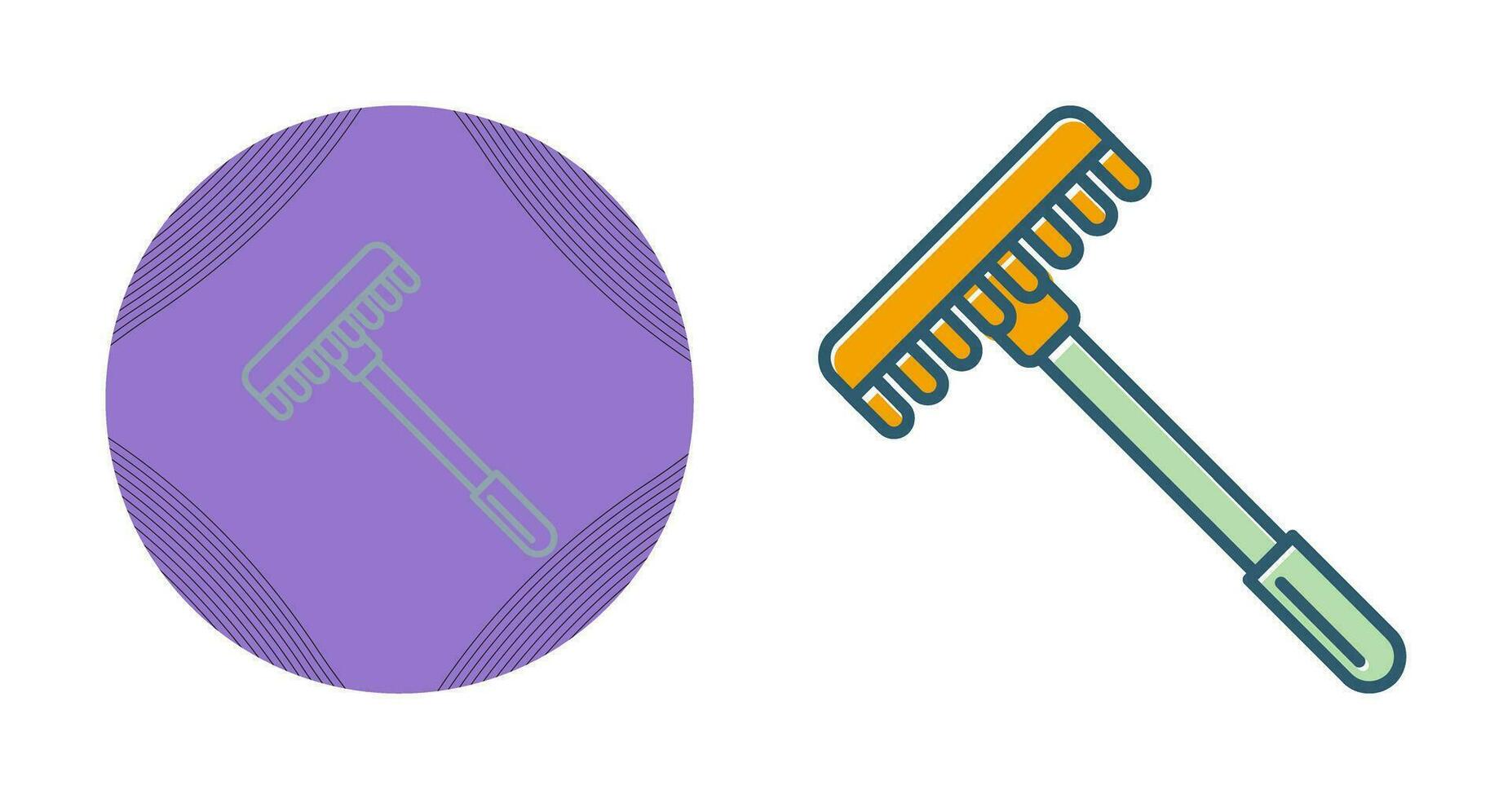 Rake Vector Icon