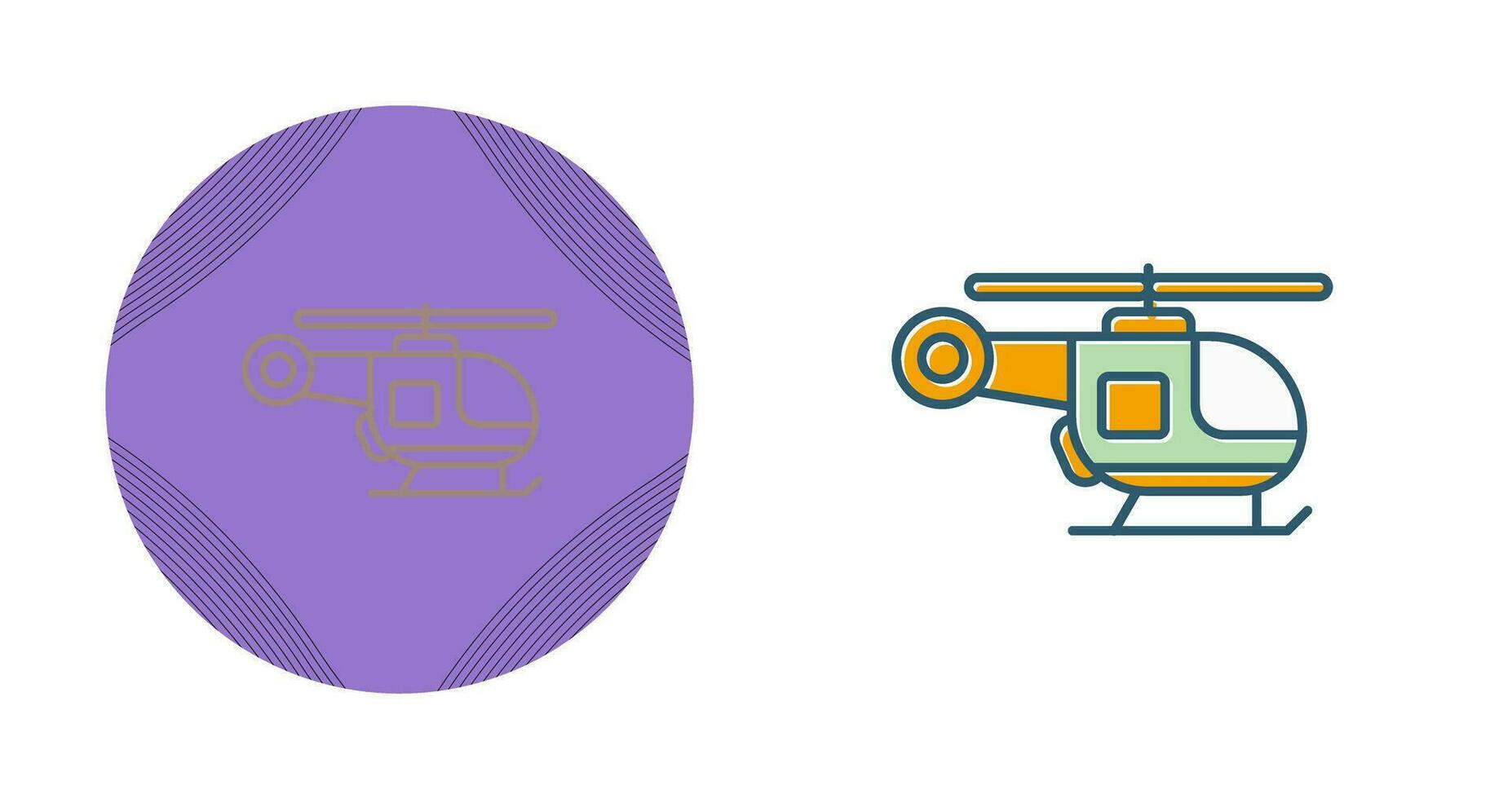 Helicopter Vector Icon