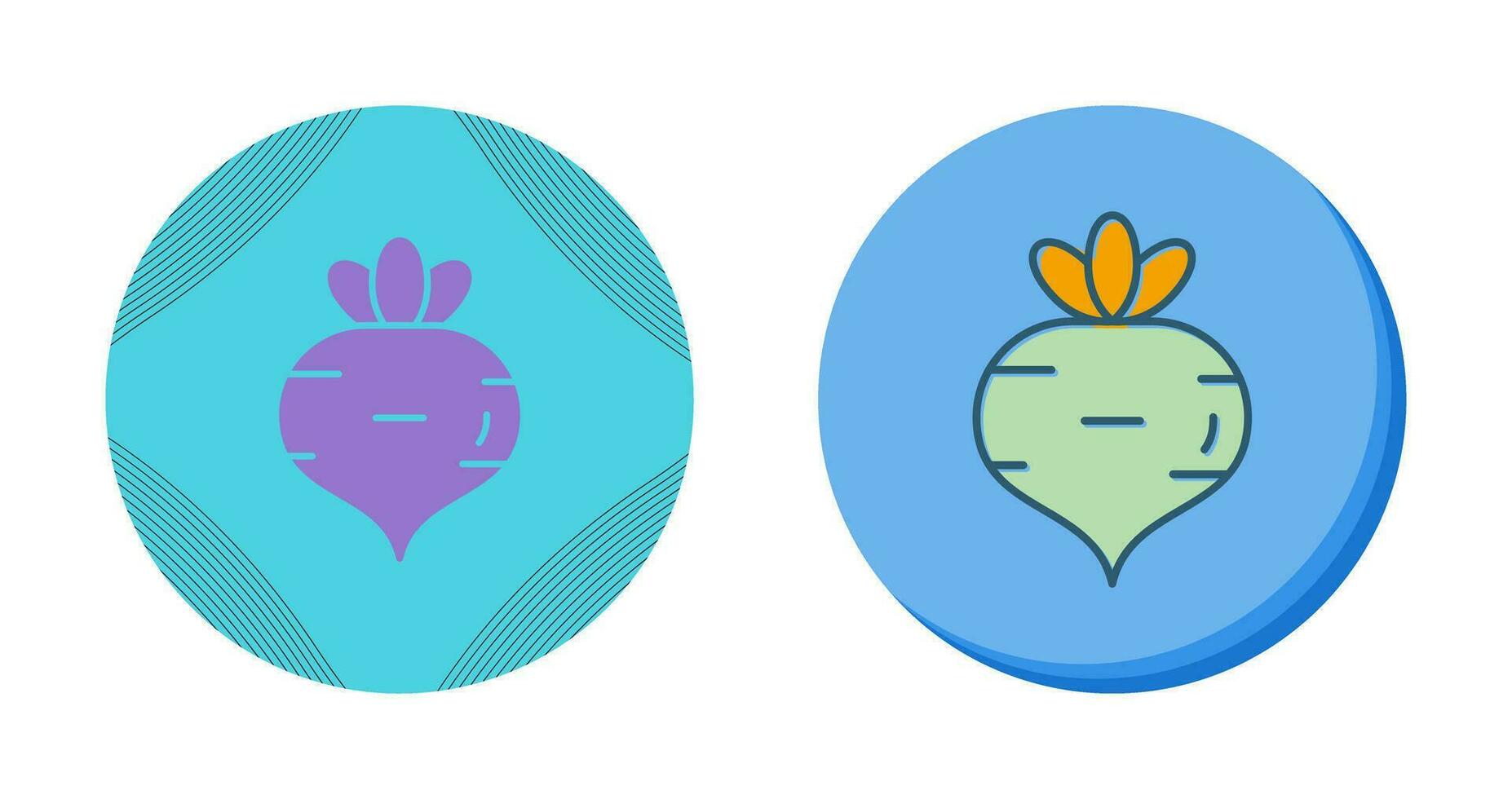 Turnip Vector Icon