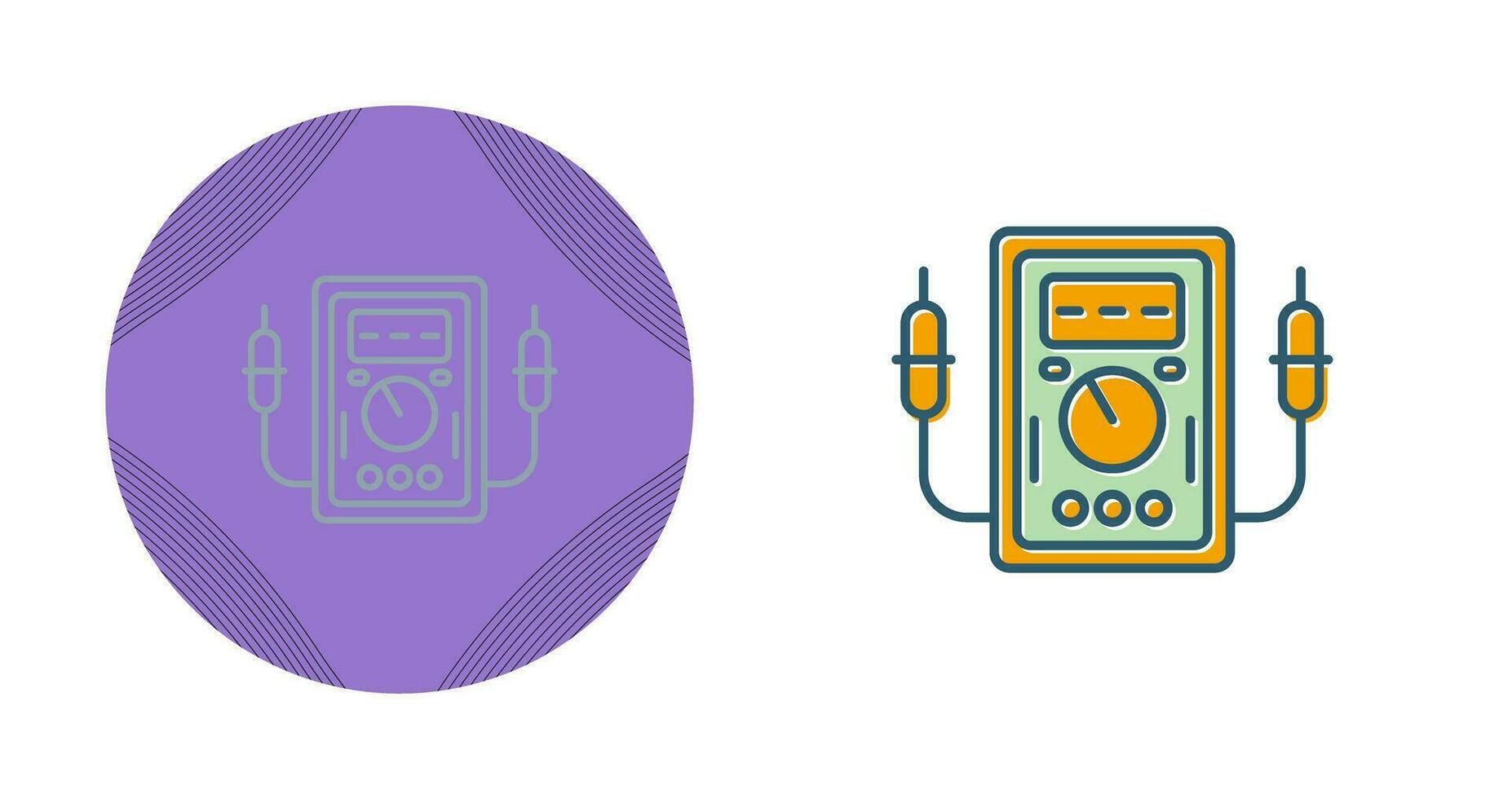 Voltmeter Vector Icon