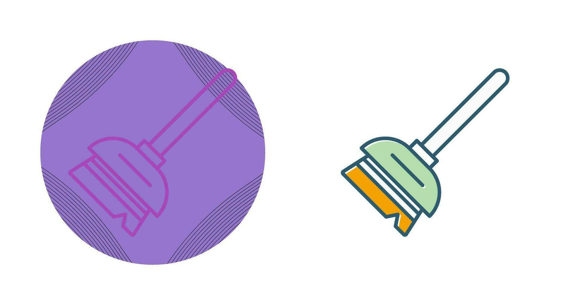 Broom Vector Icon
