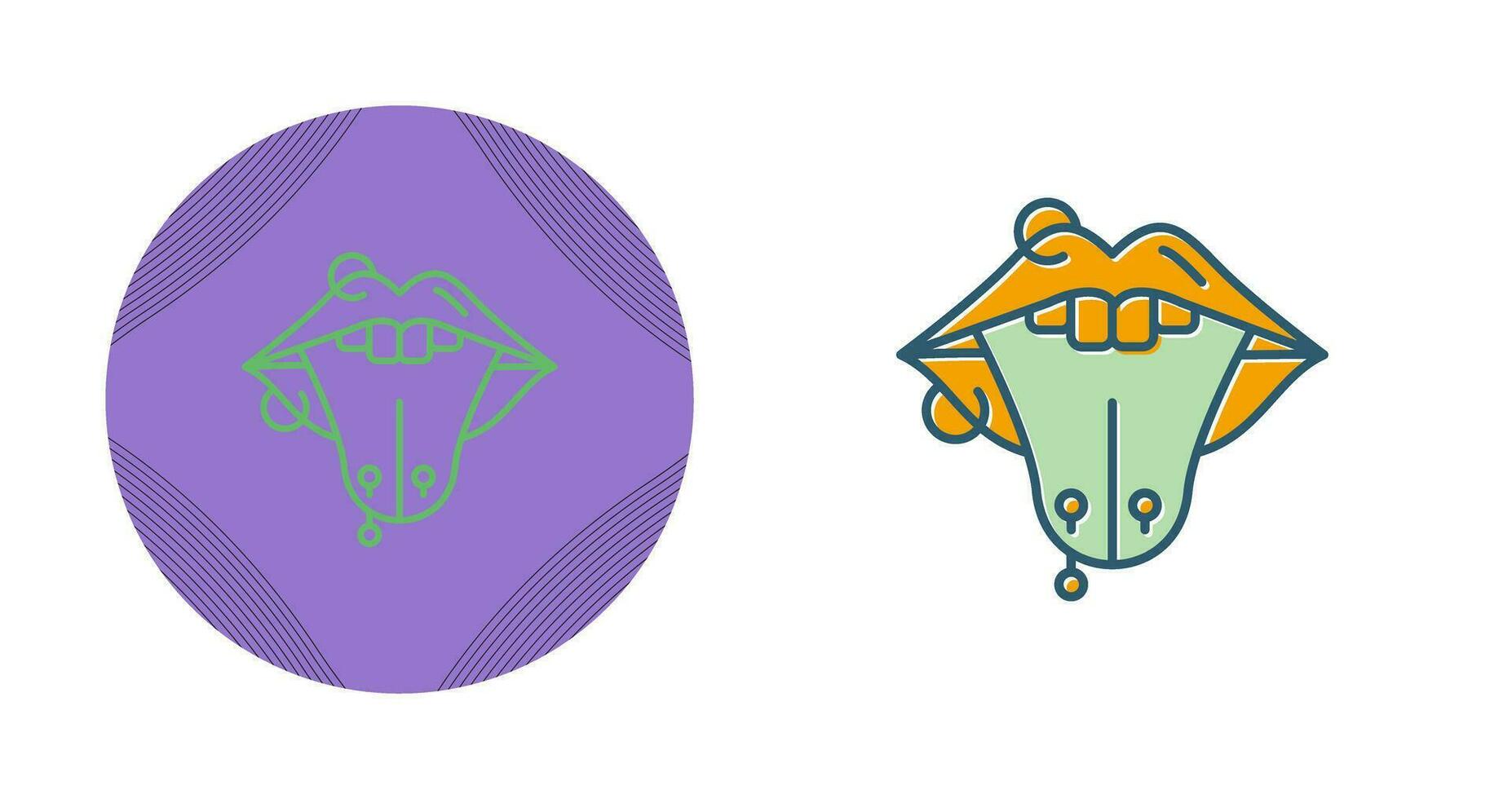 Piercing Vector Icon