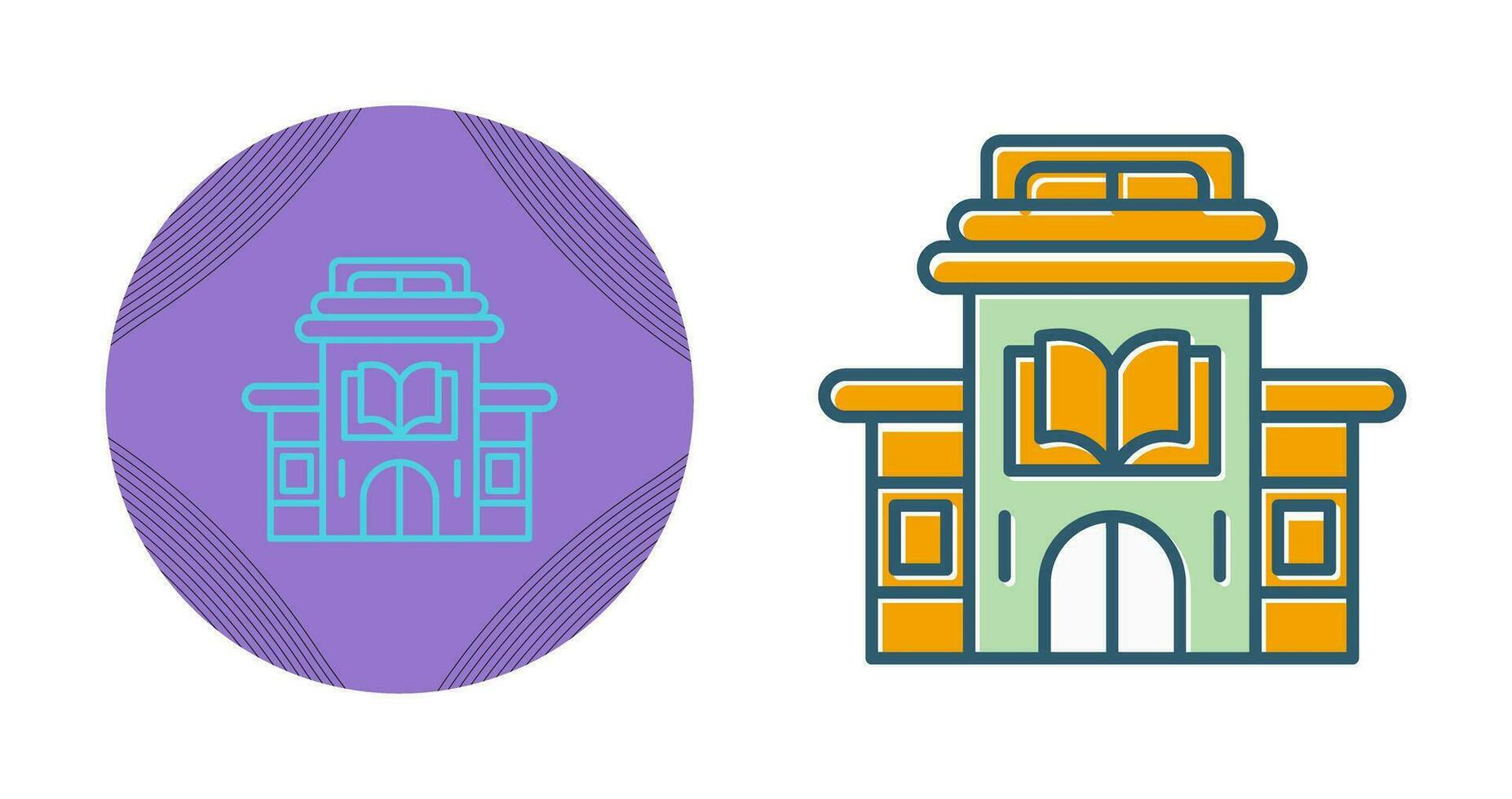 Library Vector Icon