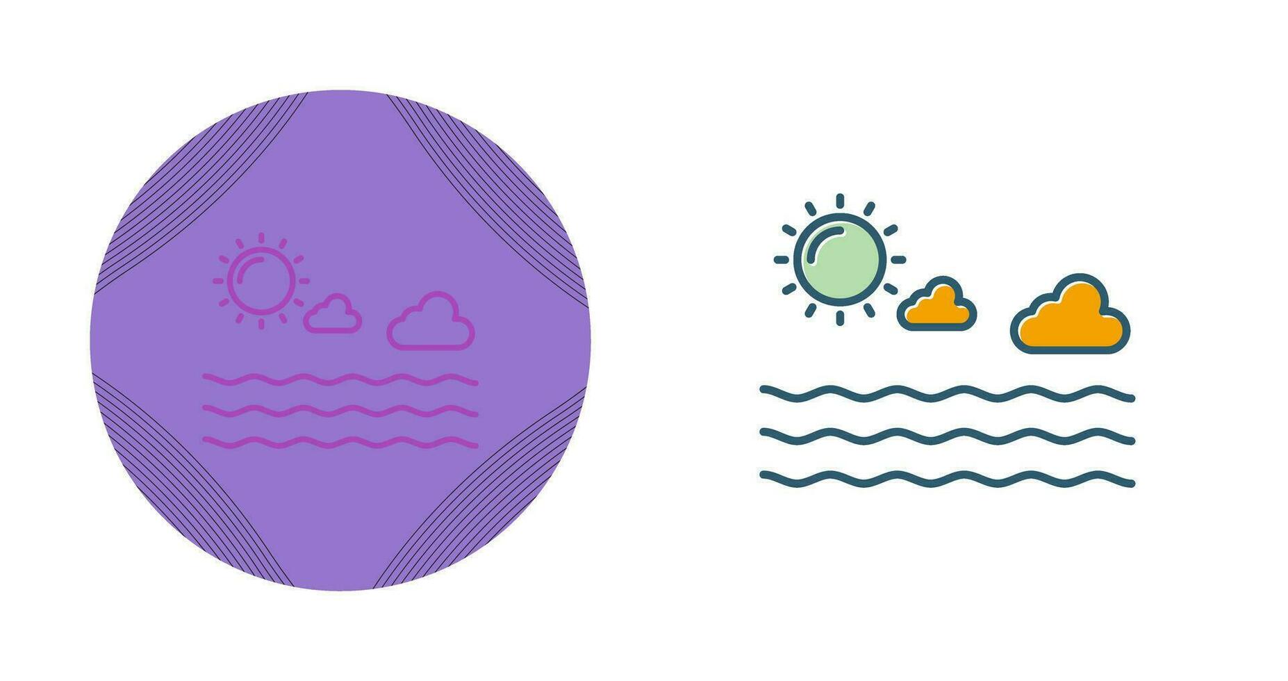 Sea Vector Icon