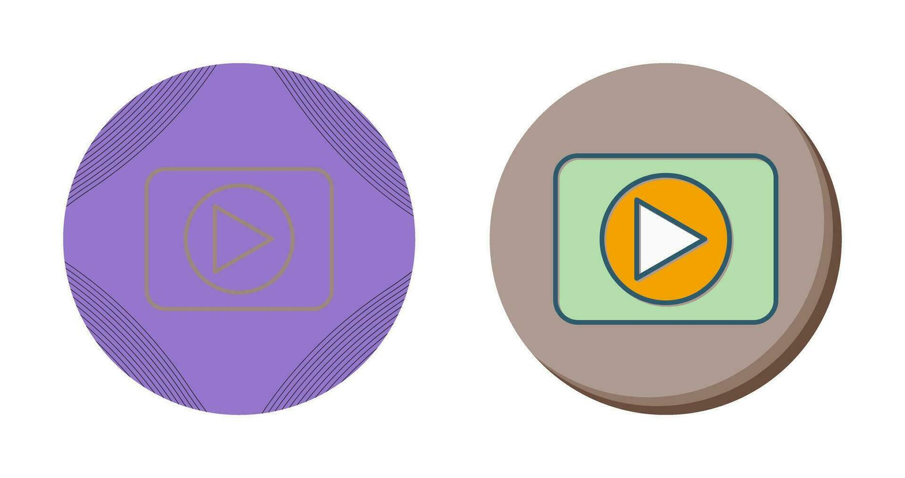 Play Button Vector Icon