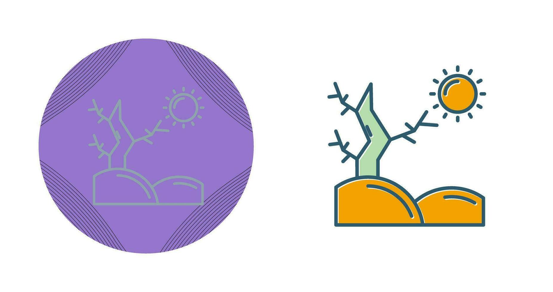 Desert Vector Icon
