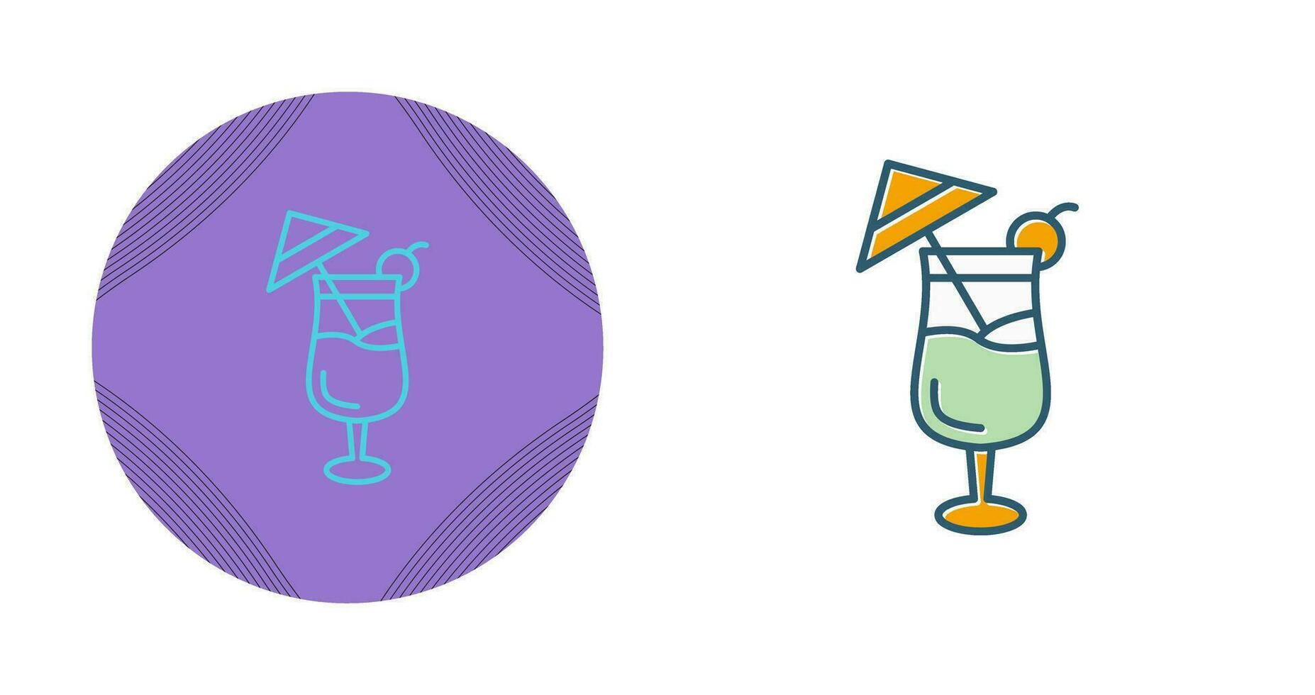 Cocktail Vector Icon