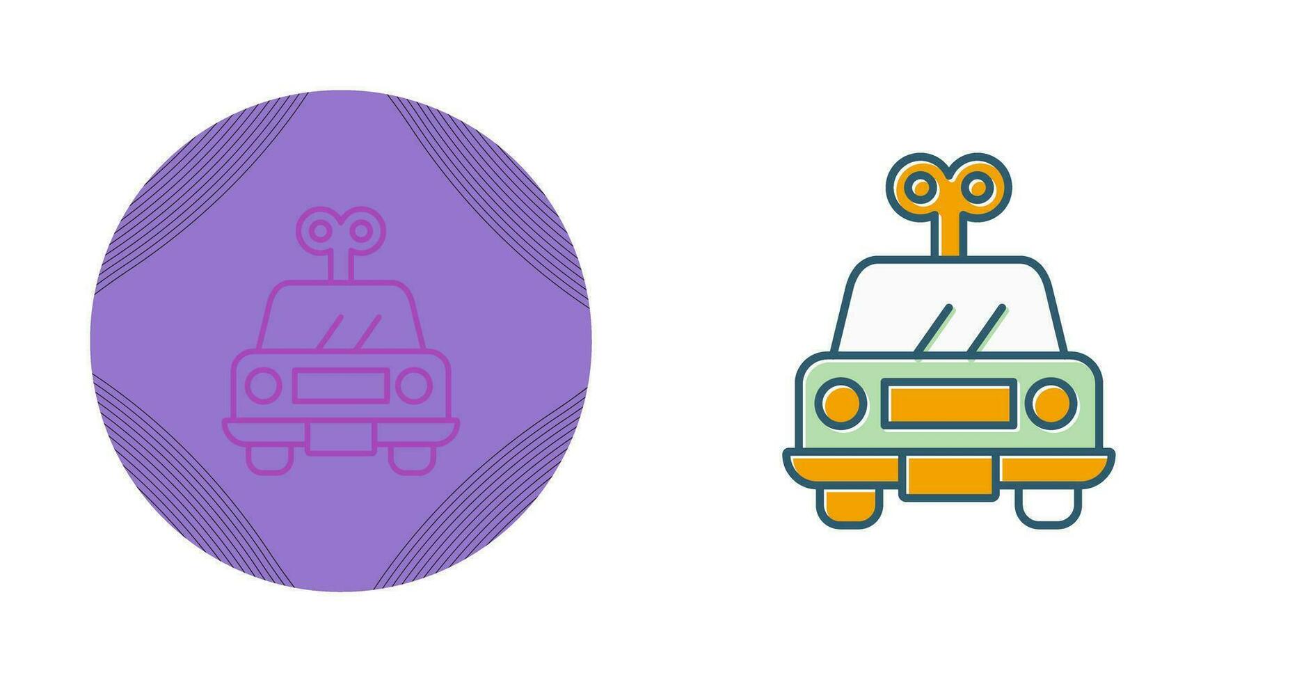 Car Toy Vector Icon