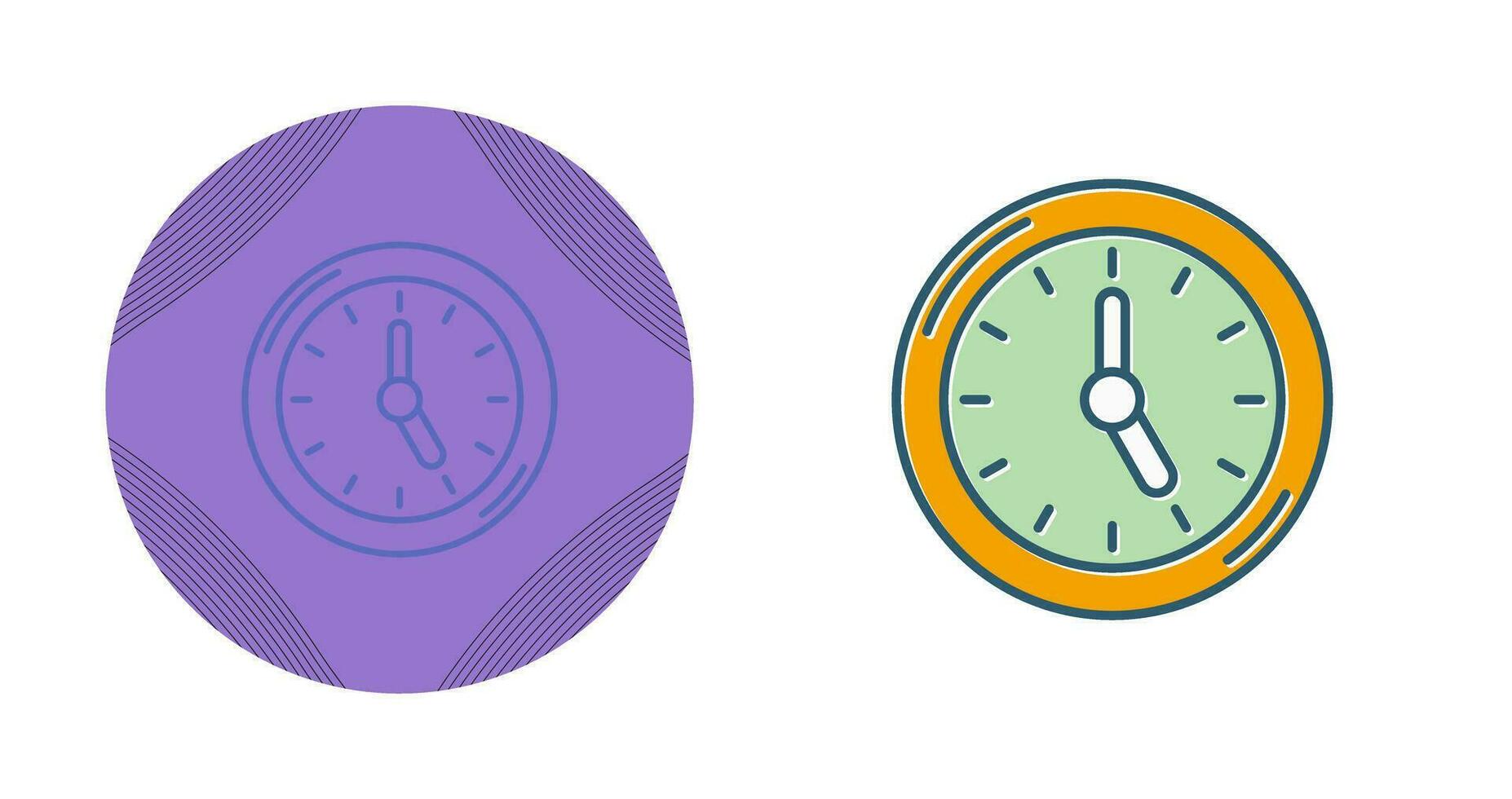 Clock Vector Icon