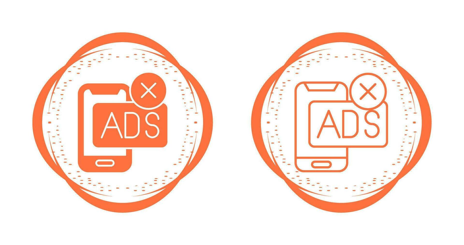 AD Block Vector Icon