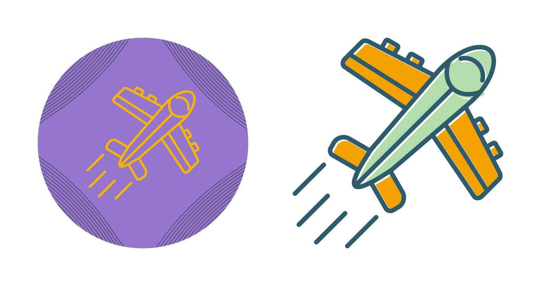 Aeroplane Vector Icon