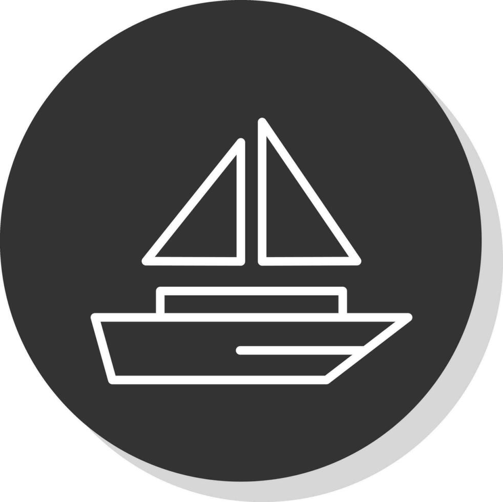 Sailing Vector Icon Design