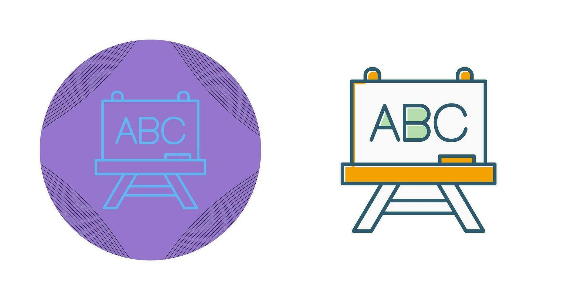 Chalk Board Vector Icon