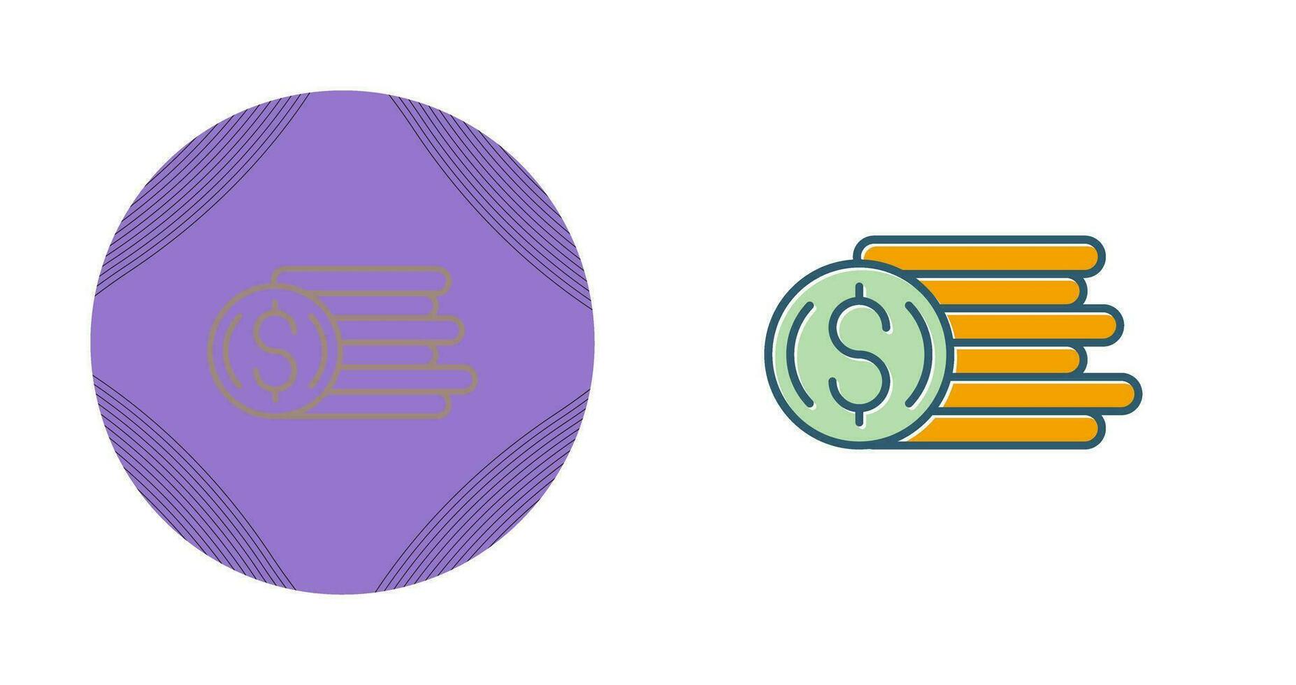 Coins Vector Icon