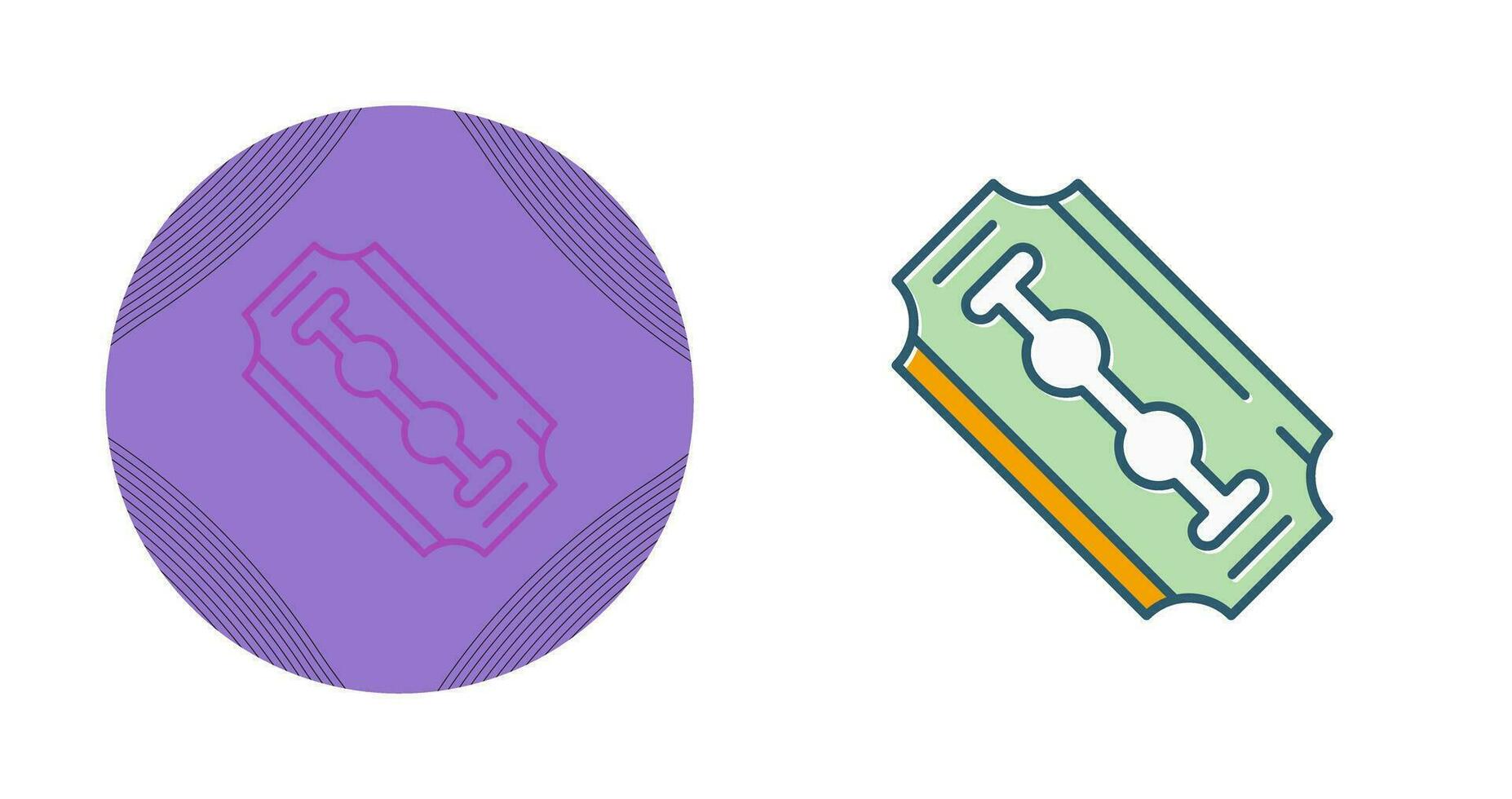 Razor Blade Vector Icon