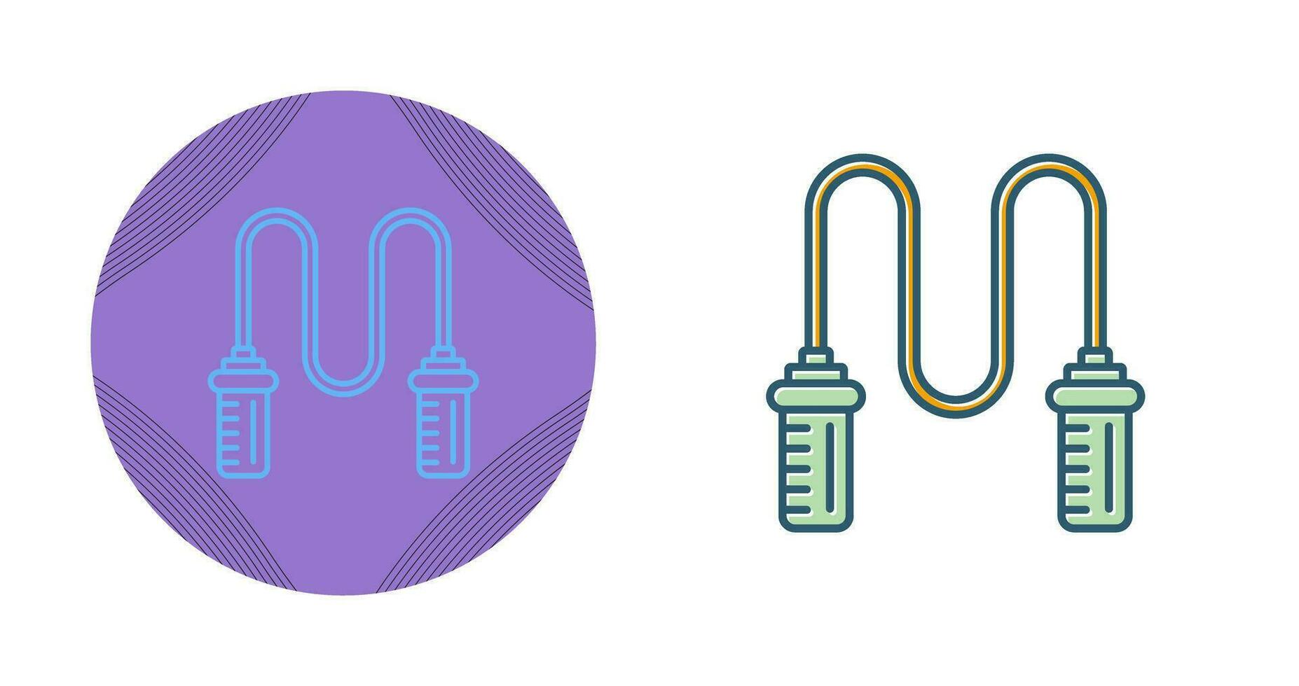 Jumping Rope Vector Icon