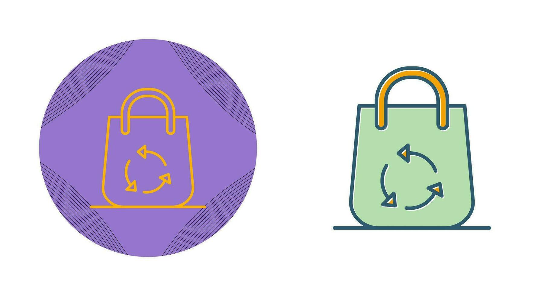 Eco Bag Vector Icon