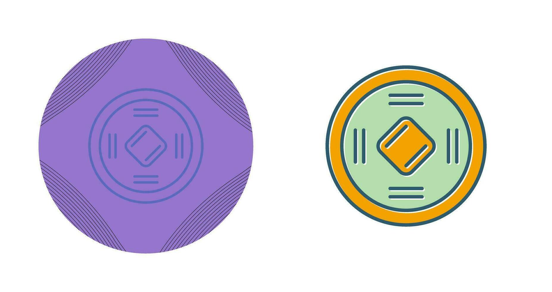 Lucky Coin Vector Icon