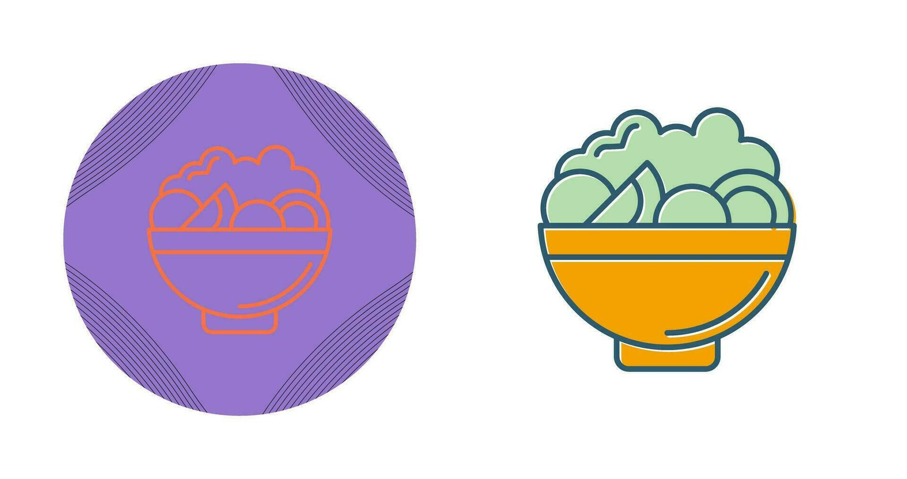 Salad Vector Icon