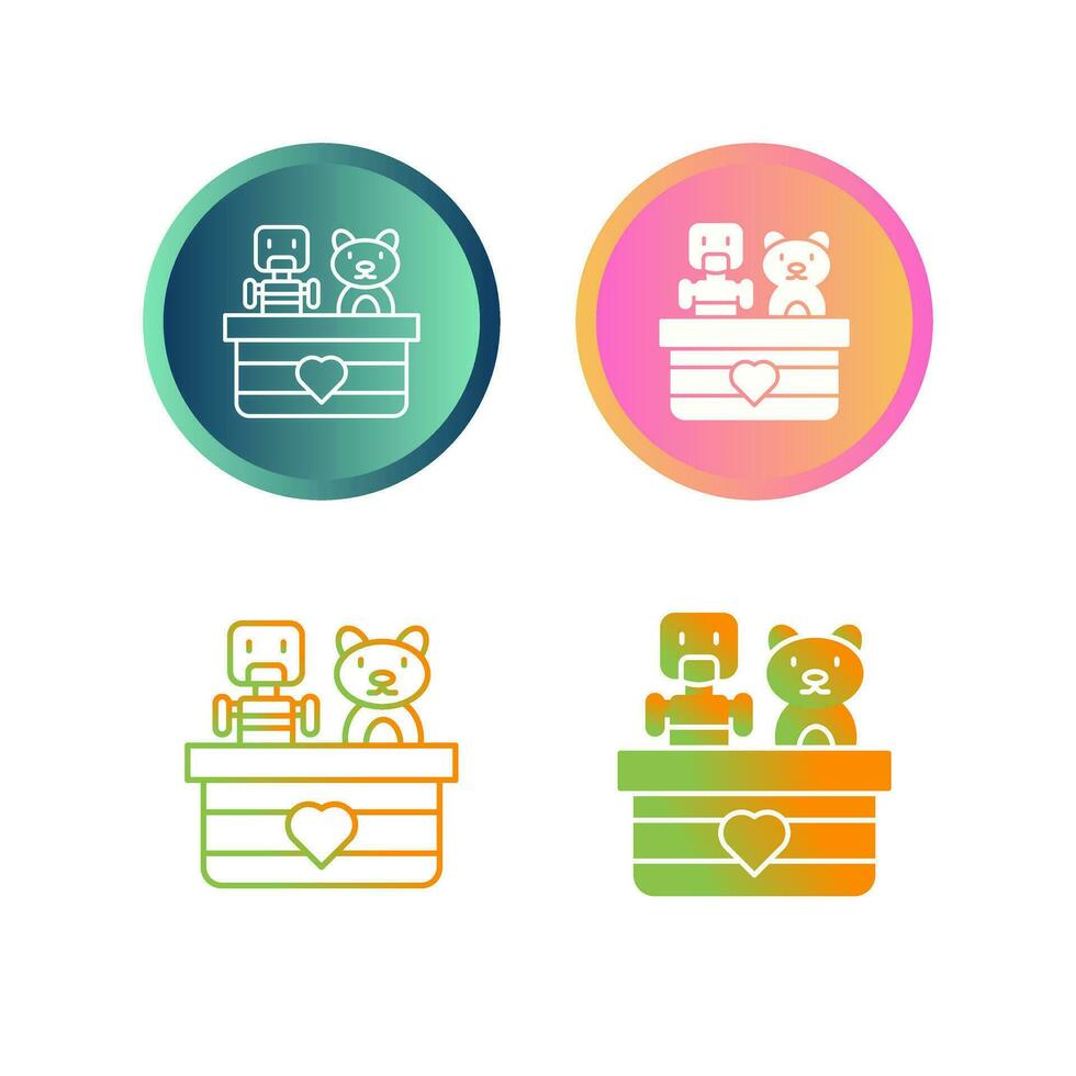 Toy Donate Vector Icon