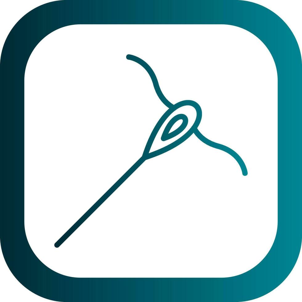 Needle Vector Icon Design