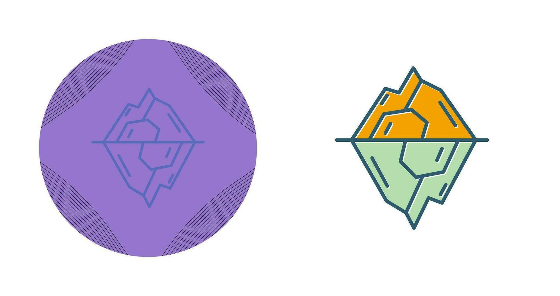 Iceberg Vector Icon