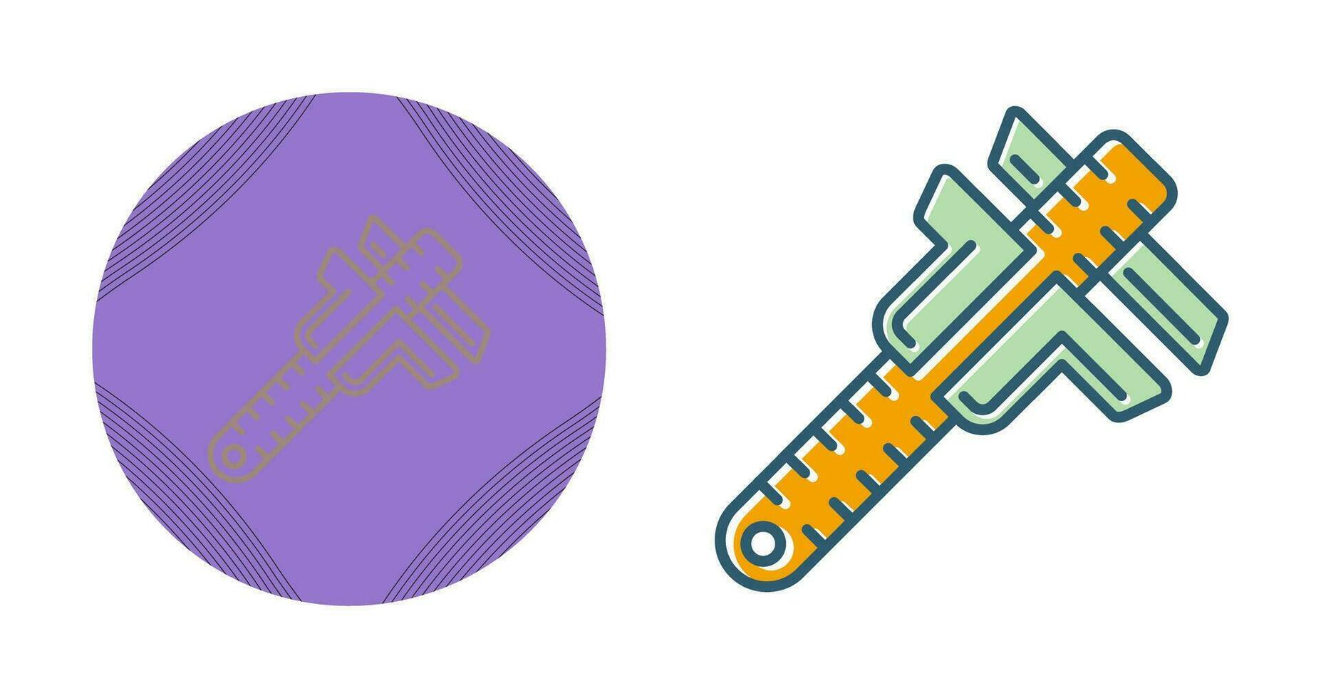 Vernier Caliper Vector Icon