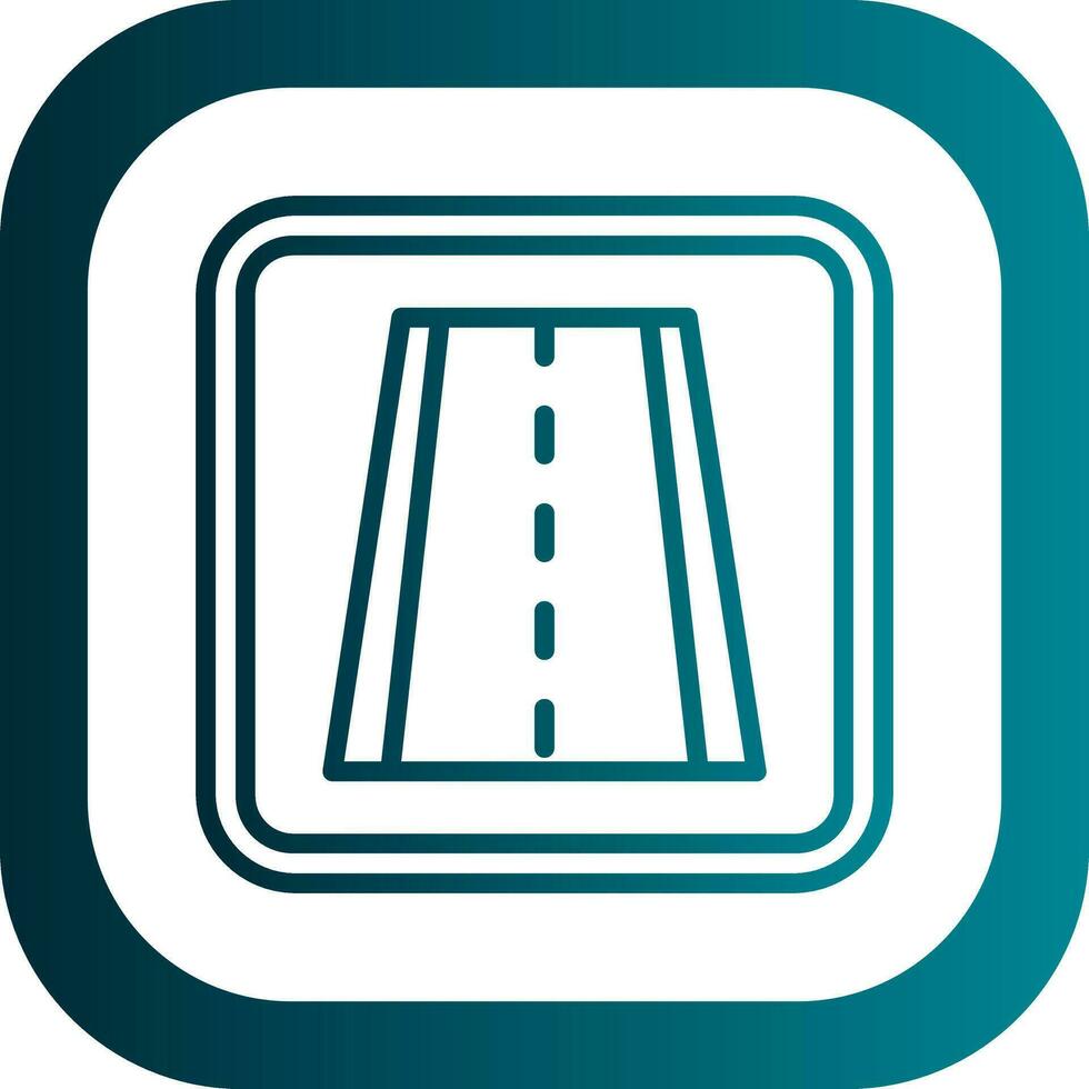 Motorway Vector Icon Design