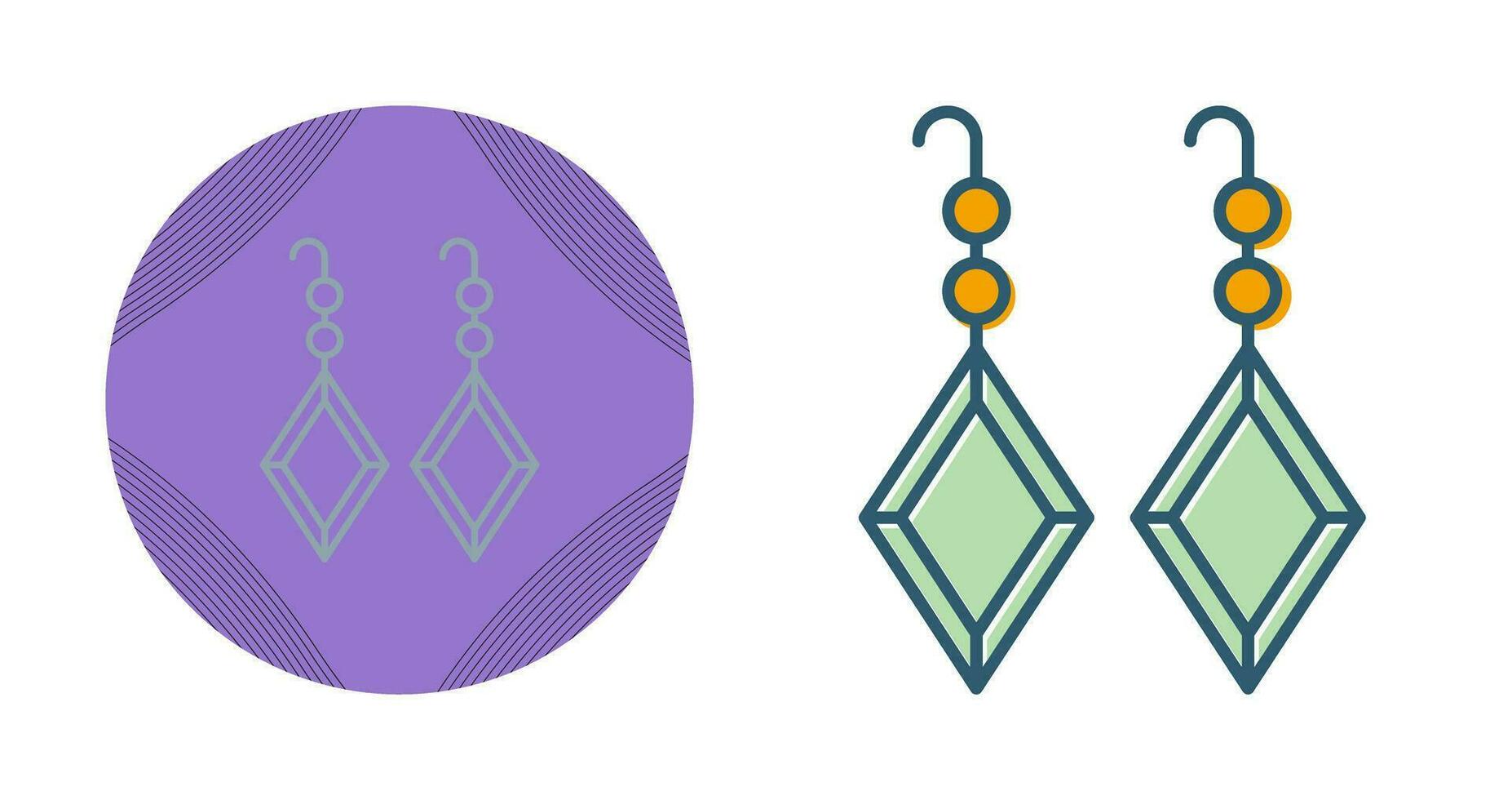 Earrings Vector Icon
