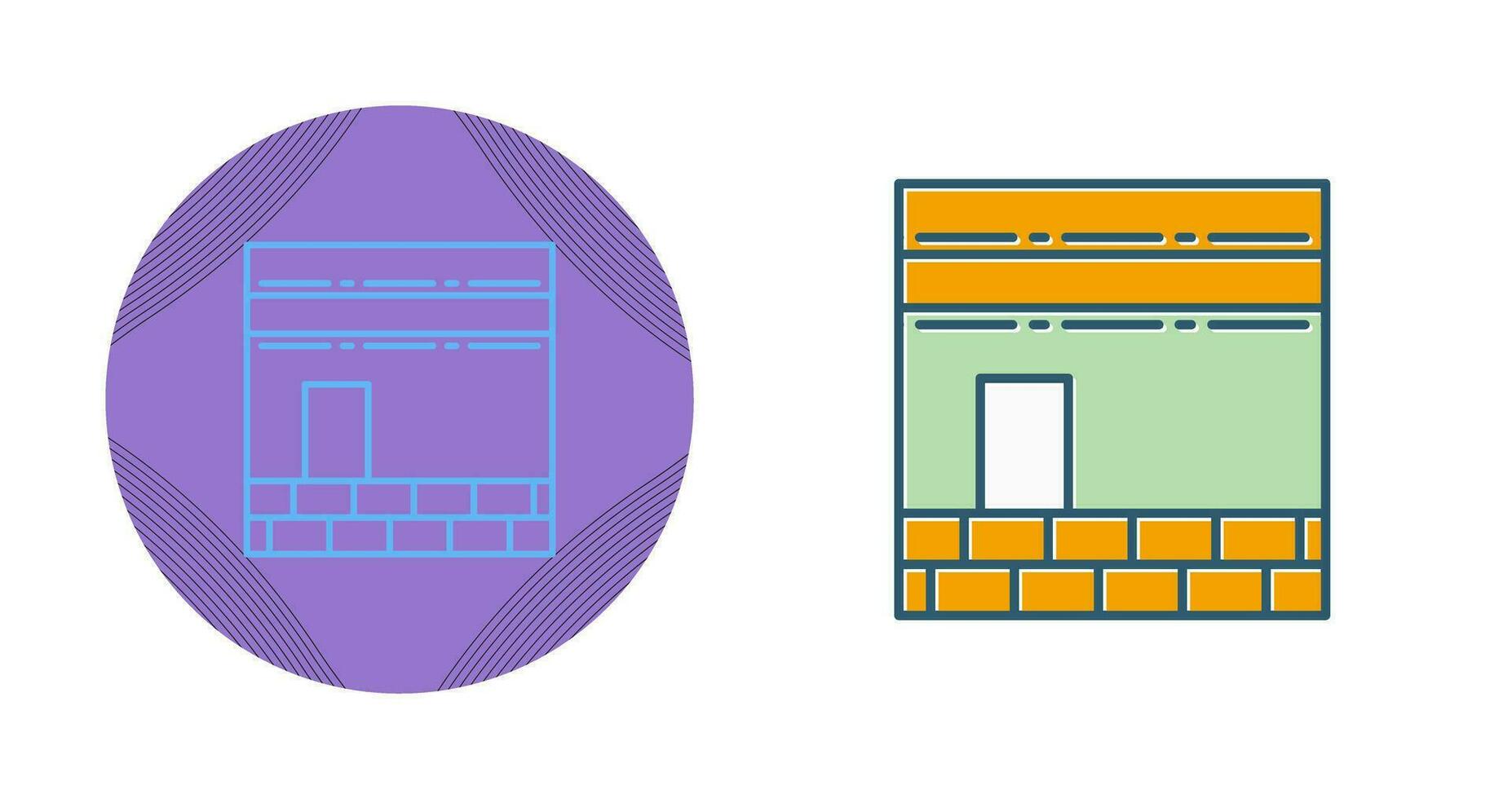 Kaaba Vector Icon
