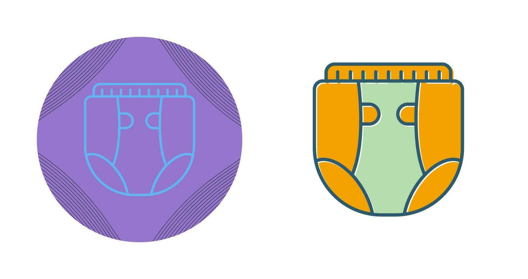 Diaper Vector Icon