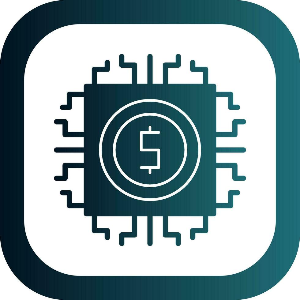 Digital currency Vector Icon Design