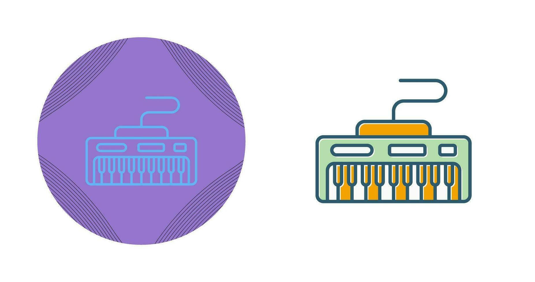 Piano Vector Icon