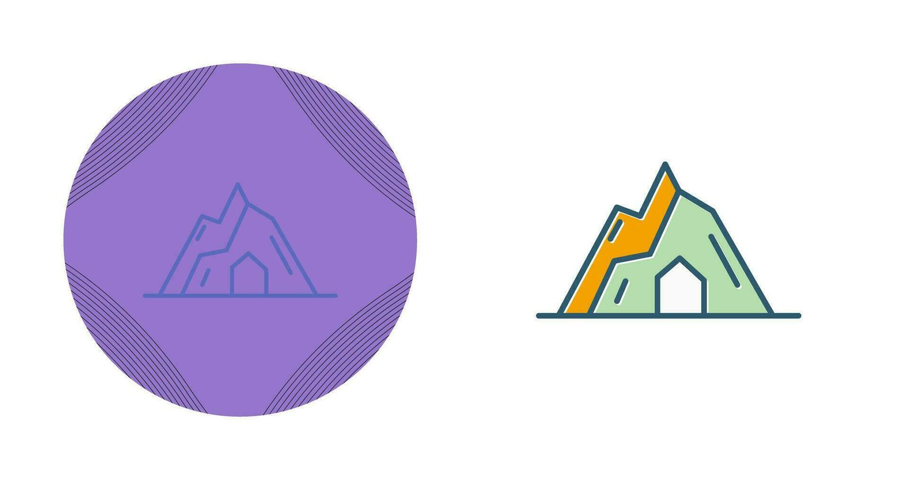 Cave Vector Icon