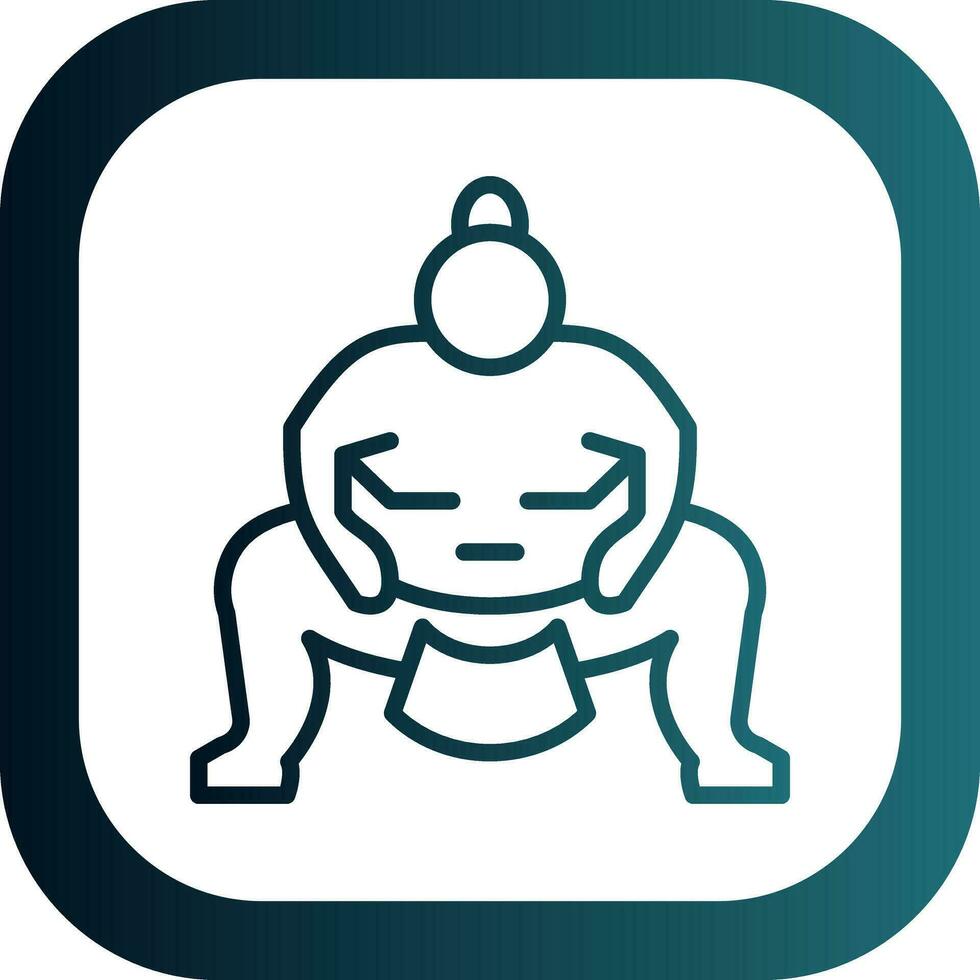 Sumo Vector Icon Design