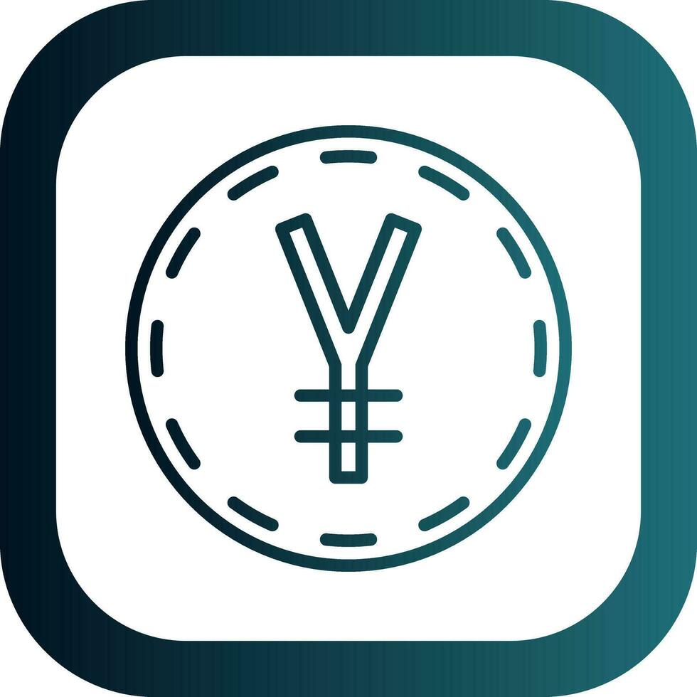 Yen Vector Icon Design
