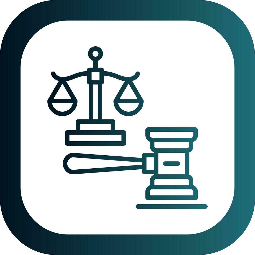 Court Vector Icon Design