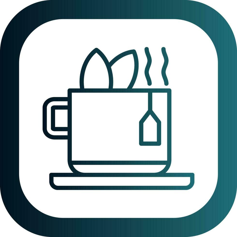 Matcha tea Vector Icon Design